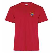 Load image into Gallery viewer, St. Joseph Knights of Columbus Everyday Ring Spun Cotton Tee