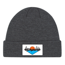 Load image into Gallery viewer, Naturally Illustrated Sunset Patch Acrylic Cuff Toque