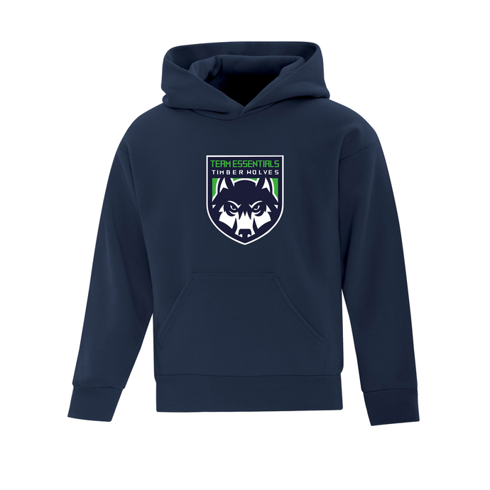 Team Essentials Timberwolves Everyday Fleece Youth Hooded Sweatshirt