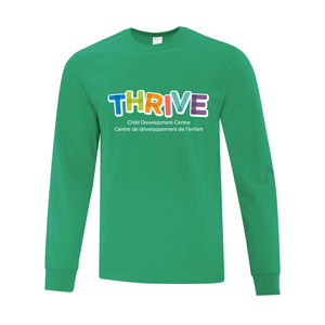 THRIVE Client Collection Everyday Cotton Long Sleeve Youth Tee