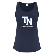 Load image into Gallery viewer, Team North Baseball Everyday Cotton LADIES Tank