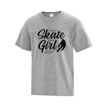 Load image into Gallery viewer, Sault Ringette Club &#39;Fun Phrases&#39; Everyday Cotton Youth Tee