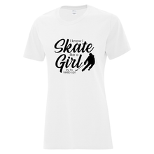 Load image into Gallery viewer, Sault Ringette Club &#39;Fun Phrases&#39; Everyday Cotton Ladies Tee