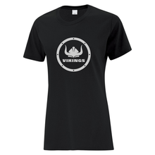 Load image into Gallery viewer, U13A Vikings Hockey Everyday Cotton Ladies Tee