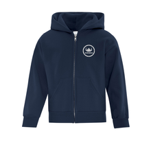 Load image into Gallery viewer, U13A Vikings Hockey Everyday Fleece Youth Hooded Full Zip Sweatshirt (Embroidered)