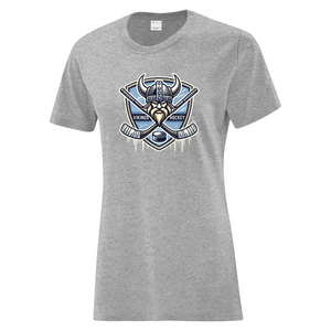 Vikings Hockey Everyday Cotton Ladies Tee