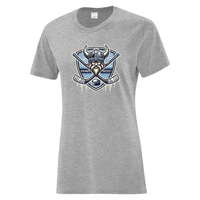 Vikings Hockey Everyday Cotton Ladies Tee