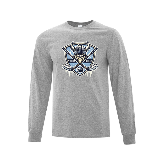 Vikings Hockey Everyday Cotton Long Sleeve Tee