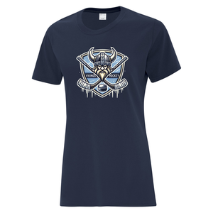Vikings Hockey Everyday Cotton Ladies Tee