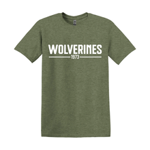 Load image into Gallery viewer, White Pines Wolverines 1973 Softstyle Ring Spun Cotton Tee
