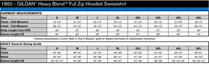 St. Joseph Island Lions Club Heavy Blend Full Zip Hooded Sweatshirt