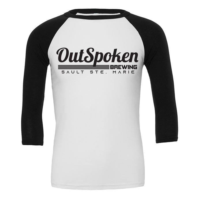 OutSpoken Unisex 3/4 Sleeve Tee