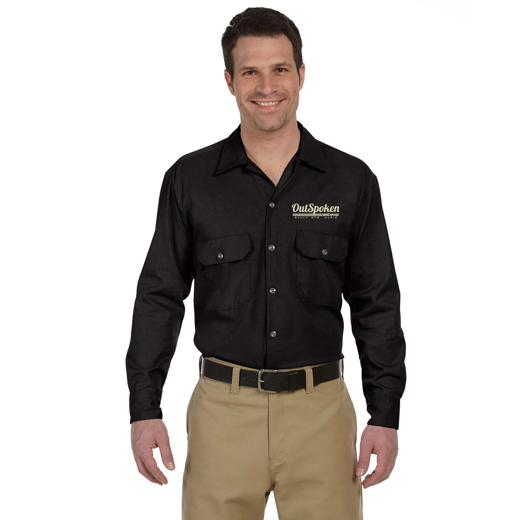 OutSpoken Dickies Men's Long Sleeve Work Shirt