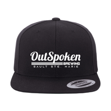 Load image into Gallery viewer, OutSpoken Flat Visor Classic Snapback