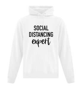 "Social Distancing Expert" Unisex Hoodie