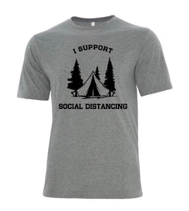 Social Distancing Camping Tent T-Shirt