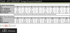 THRIVE ESActive Vintage Crewneck Sweatshirt