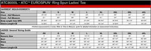 Five Pines Eurospun Ring Spun Ladies Tee - Naturally Illustrated x NOS