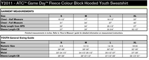 SPWHL Game Day Fleece Colour Block Youth Hooded Sweatshirt