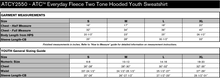 Load image into Gallery viewer, SSMGC Everyday Fleece Youth 2-Tone Hooded Sweatshirt
