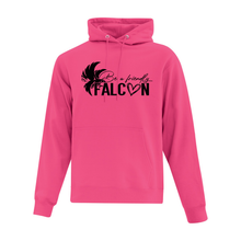 Load image into Gallery viewer, Anna McCrea Friendly Falcon Spirit Wear Adult Hooded Sweatshirt
