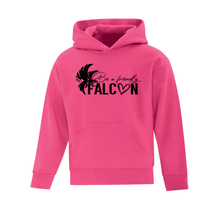 Load image into Gallery viewer, Anna McCrea Friendly Falcon Spirit Wear Youth Hooded Sweatshirt