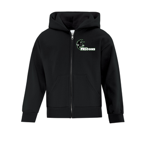 Anna McCrea Spirit Wear Youth Hooded Full Zip Sweatshirt