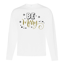 Load image into Gallery viewer, Be Merry Long Sleeve Tee