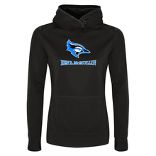 Load image into Gallery viewer, Ben R. McMullin STAFF Game Day Fleece Ladies Hooded Sweatshirt