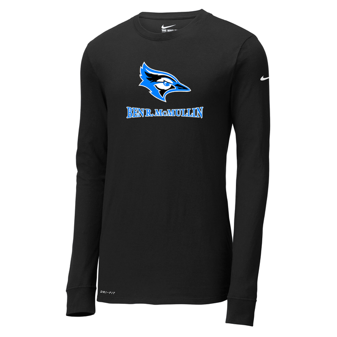 Ben R. McMullin STAFF NIKE Dri-FIT Cotton/Poly Long Sleeve Tee