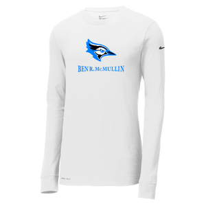 Ben R. McMullin STAFF NIKE Dri-FIT Cotton/Poly Long Sleeve Tee