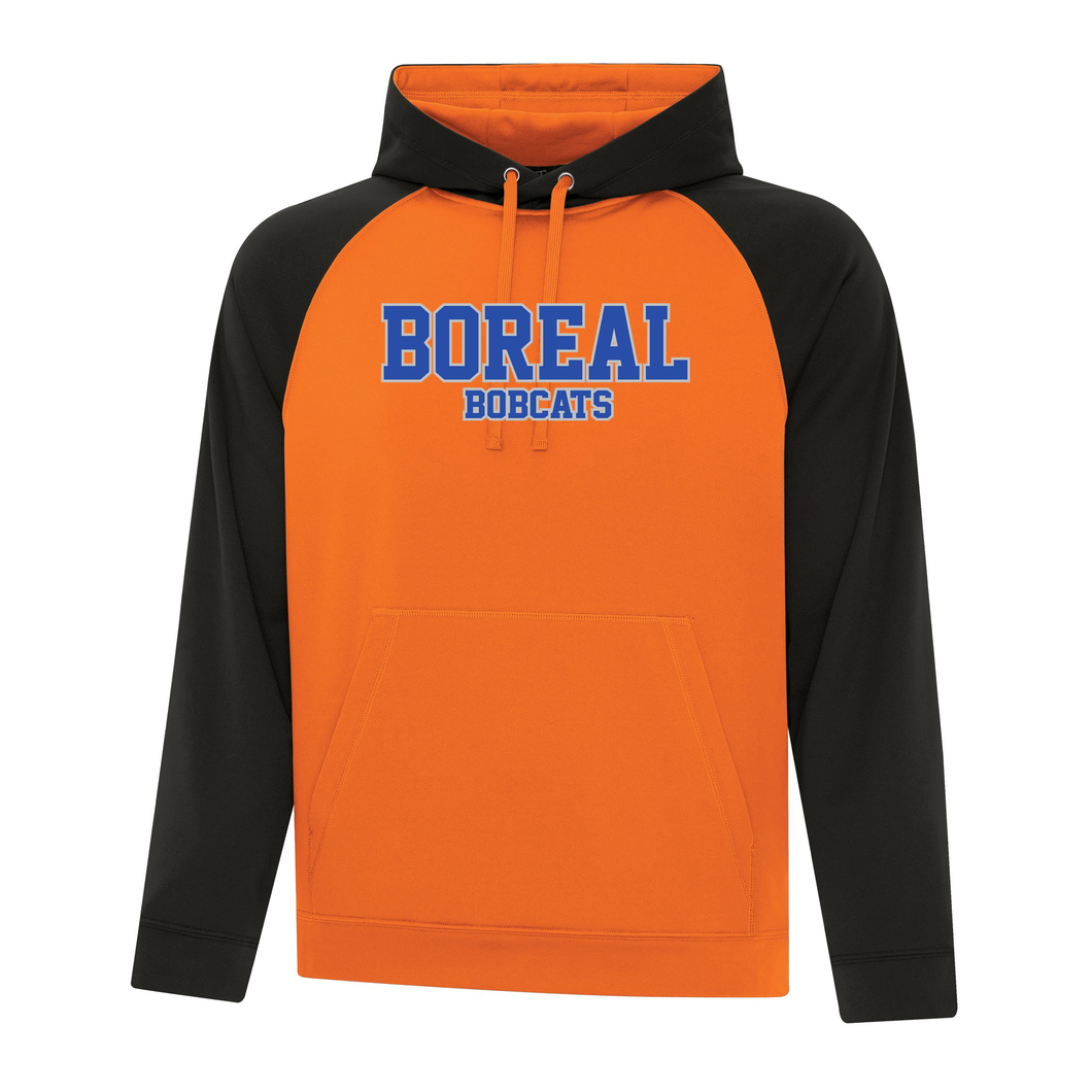 Boréal Bobcats Spirit Wear Game Day Two Toned Adult Hoodie