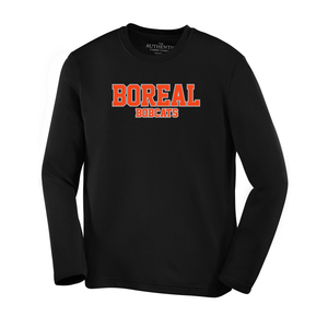 Boréal Bobcats Spirit Wear Pro Team Long Sleeve Youth Tee