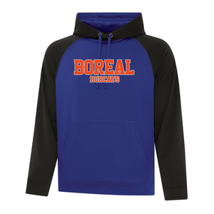 Boréal Bobcats Spirit Wear Game Day Two Toned Adult Hoodie