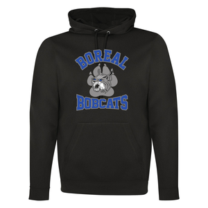 Boréal Bobcats Logo Spirit Wear Game Day Adult Hoodie