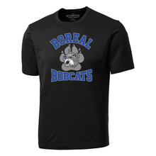 Load image into Gallery viewer, Boréal Bobcats Logo Spirit Wear Pro Team Adult Tee