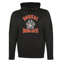 Load image into Gallery viewer, Boréal Bobcats Logo Spirit Wear Game Day Adult Hoodie