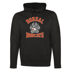 Boréal Bobcats Logo Spirit Wear Game Day Adult Hoodie