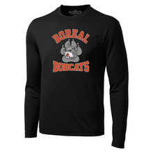Load image into Gallery viewer, Boréal Bobcats Logo Spirit Wear Pro Team Long Sleeve Adult Tee