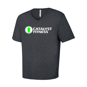 Catalyst Fitness Ring Spun V-Neck Tee