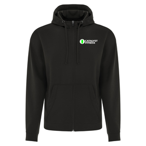 Catalyst Fitness Game Day Fleece Full Zip Hooded Sweatshirt