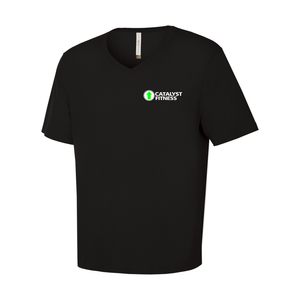 Catalyst Fitness Ring Spun V-Neck Tee