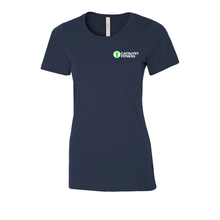 Load image into Gallery viewer, Catalyst Fitness Ring Spun Ladies Tee