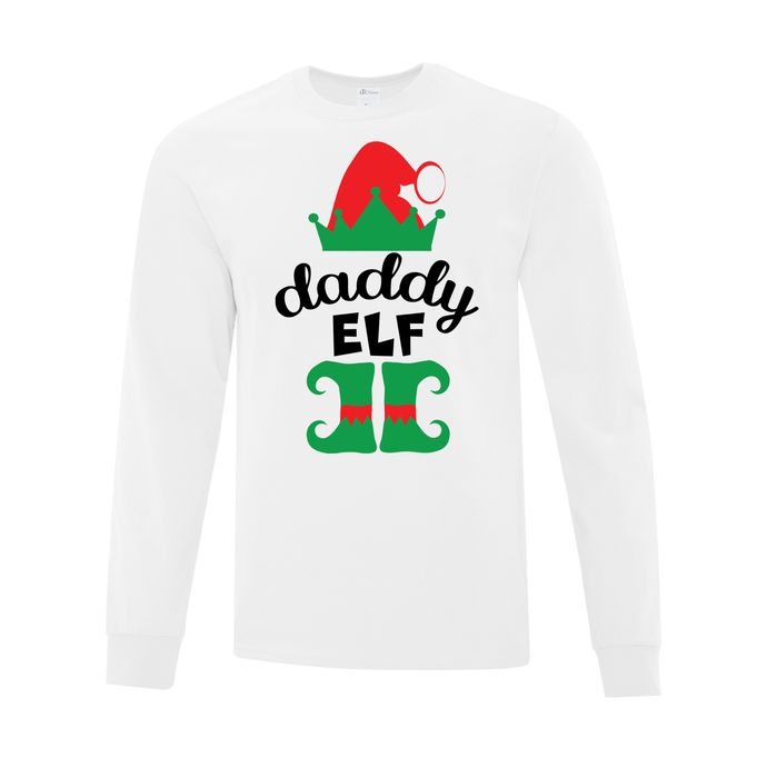 Daddy Elf Long Sleeve Tee