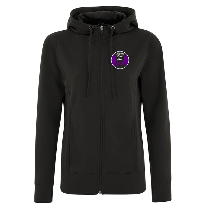 Dance Core Inc. Ladies Full Zip Hooded Sweatshirt