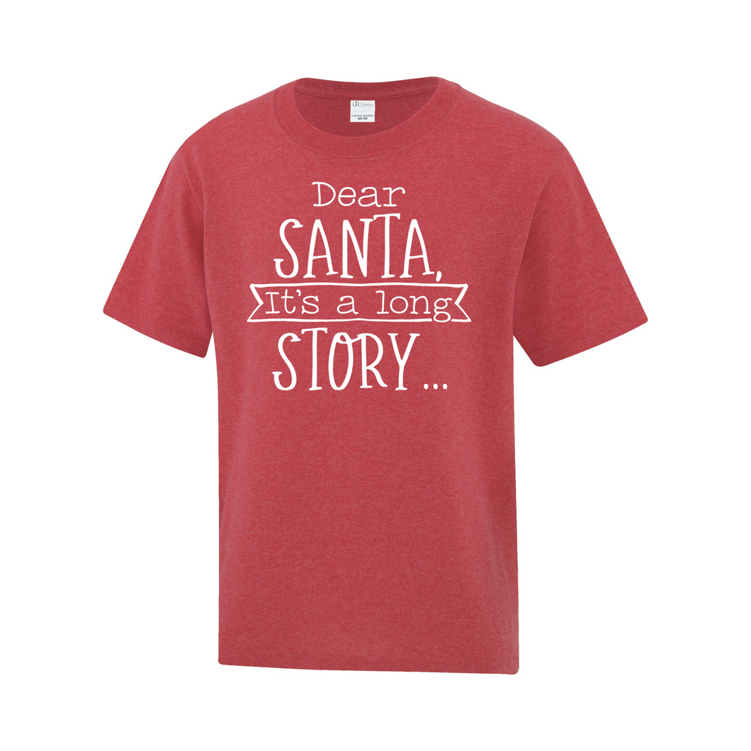 Dear Santa Tee - Youth AND Adult