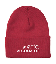 Load image into Gallery viewer, ETFO Algoma OT Knit Cuff Toque