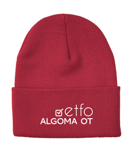 ETFO Algoma OT Knit Cuff Toque