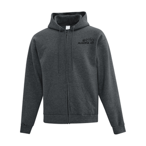 ETFO Algoma OT Everyday Fleece Hooded Full Zip Sweatshirt (FLC Black Logo)
