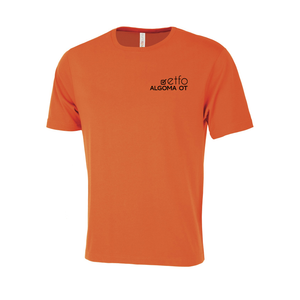 ETFO Algoma OT Ring Spun Cotton Tee (FLC Black Logo)